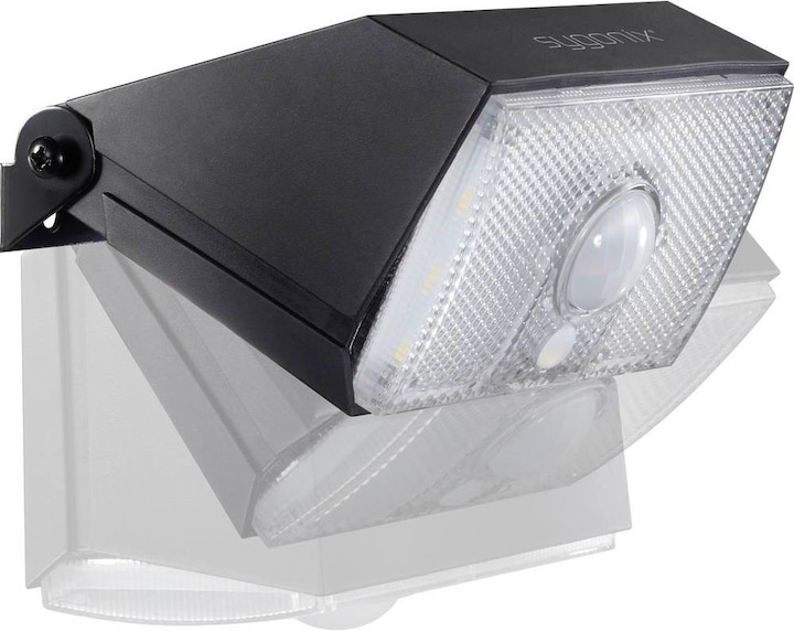 Image du produit Sygonix Applique murale solaire avec capteur de mouvement PIR, 4000 K, 1000 lumens (1000 lm, IP65)