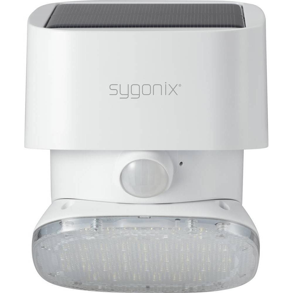Thumbnail - Sygonix, Gartenbeleuchtung, Solar-Wandleuchte mit PIR-Bewegungssensor (2000 lm, IP65)