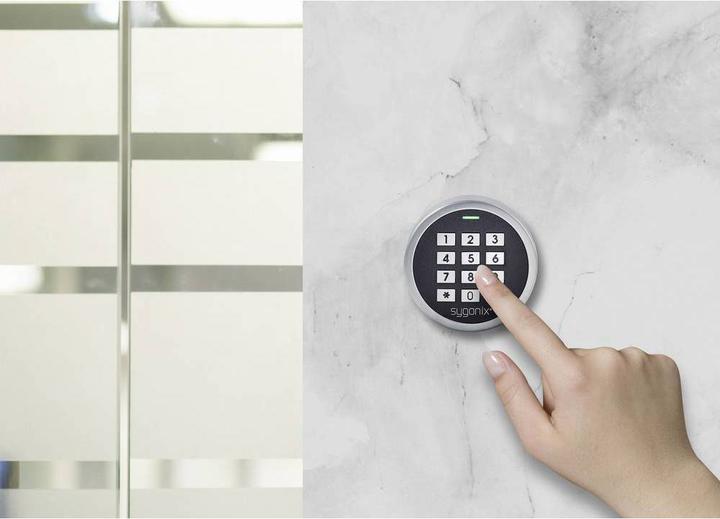 Produktbild Sygonix Witterungsfeste PIN & RFID Miniatur-Zugangskontrolle (Schlüsselkarte)