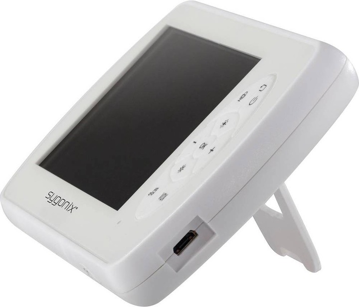 Image du produit Sygonix Écoute-bébé avec caméra (Vidéo et audio, 100 m)