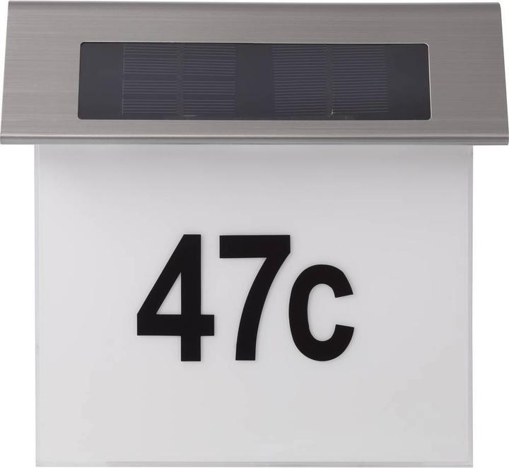 Produktbild Sygonix Hausnummern-Solarbeleuchtung (20 lm, IP44)