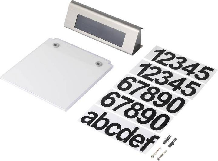 Produktbild Sygonix Hausnummern-Solarbeleuchtung (20 lm, IP44)