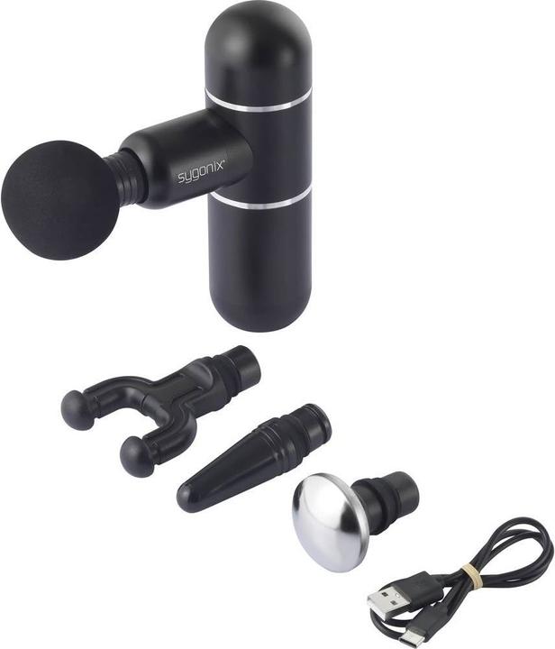 Produktbild Sygonix Mini-Massagestab für Muskelgewebe mit 4 Massagestufen