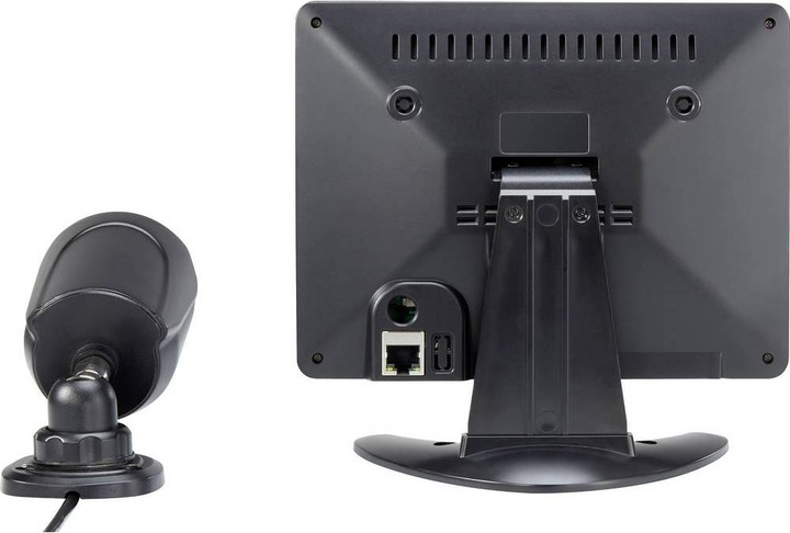 Image du produit Sygonix Kit de caméras de surveillance AHD, système combiné LCD-DVR avec écran LCD 7", 2 caméras 720p IP65 (1280 x 720 pixels)