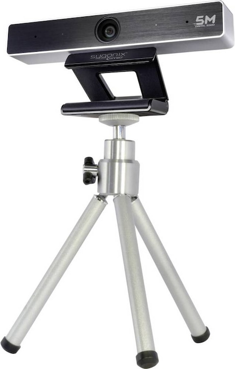 Actual product image Sygonix Connect 2K (2592 x1944) webcam with stereo microphone (5 Mpx)