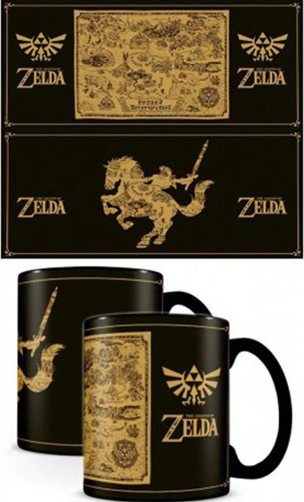 Actual product image Nintendo Zelda: Hyrule Map - mug (300 ml) (300 ml, 1x)