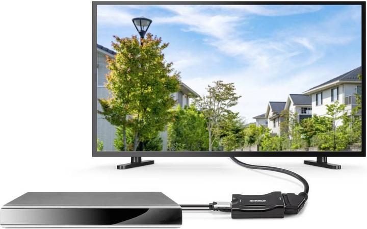 Image du produit SpeaKa Professional AV SCART vers HDMI 1920 x 1080 pixels (Convertisseur de caméra)