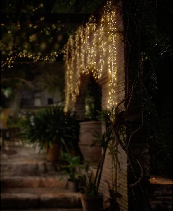 Actual product image Sygonix Multi-LED fairy lights with 700 LEDs, with timer (7 m)