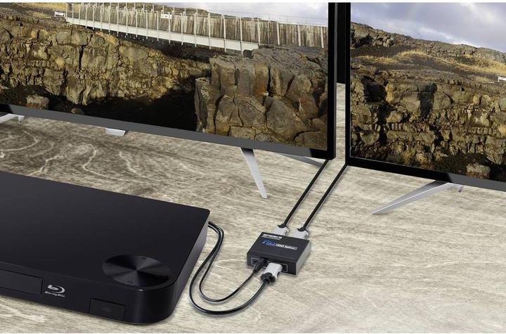 Produktbild SpeaKa Professional 1x2 4K-HDMI-Splitter