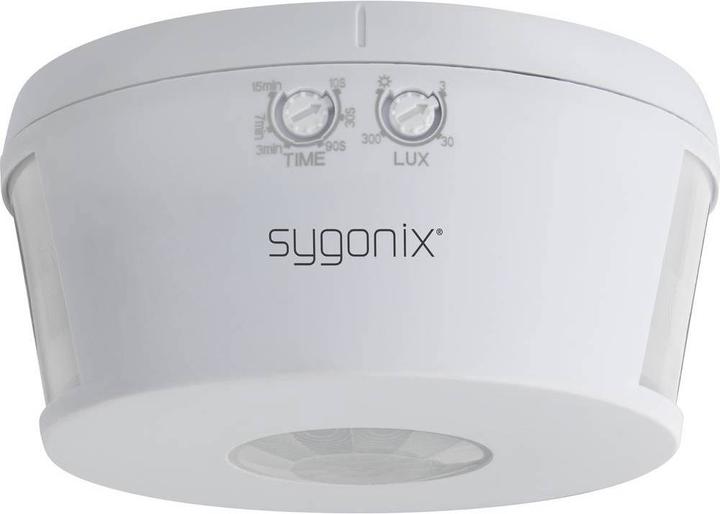 Actual product image Sygonix PIR ceiling motion switch 360° structure (15 m)