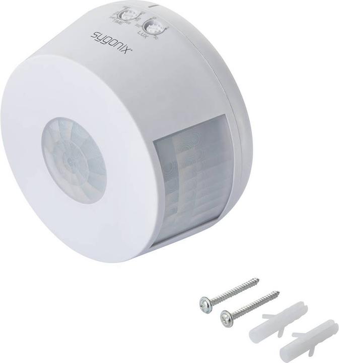 Actual product image Sygonix PIR ceiling motion switch 360° structure (15 m)