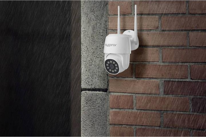 Produktbild Sygonix LAN, WLAN IP-Schwenk-/Neige-Kamera (1920 x 1080 Pixels)