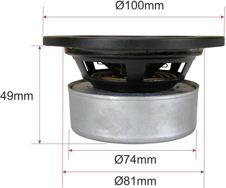 Actual product image SpeaKa Professional Speaka DL-1117 Wall/ceiling loudspeaker (1 pcs.)