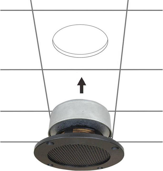 Actual product image SpeaKa Professional Speaka DL-1117 Wall/ceiling loudspeaker (1 pcs.)