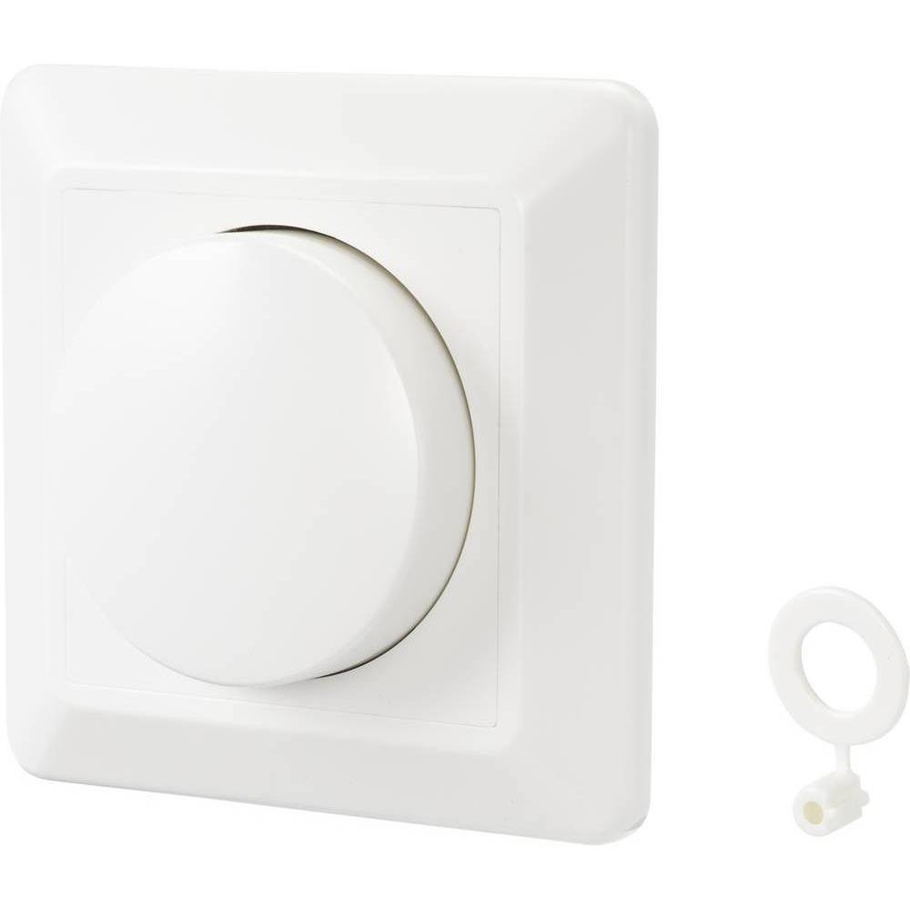 Sygonix Drehdimmer, Taster + Schalter, Weiss