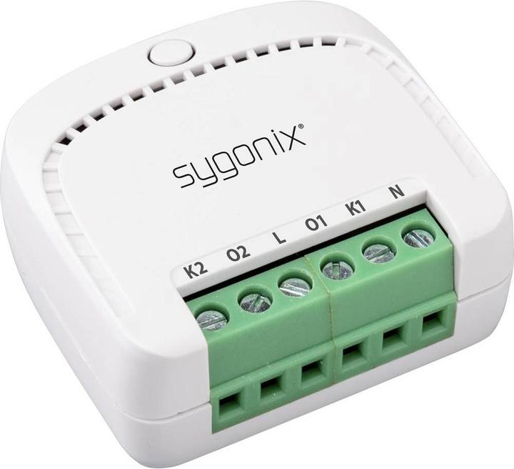Produktbild Sygonix Relais-Schalter mit eingebautem Wi-Fi, 10 A, 2 Kanäle (Schaltaktor)