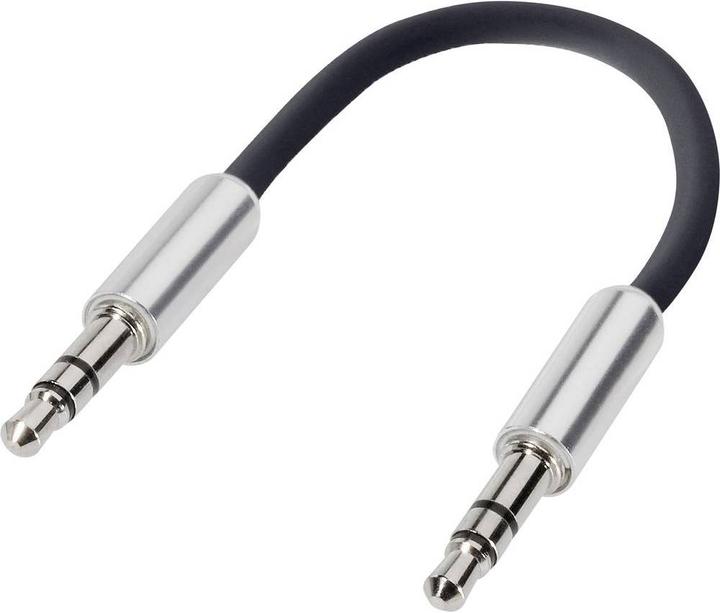 Actual product image SpeaKa Professional 3.5mm jack — 3.5mm jack (0.10 m, AUX cable)
