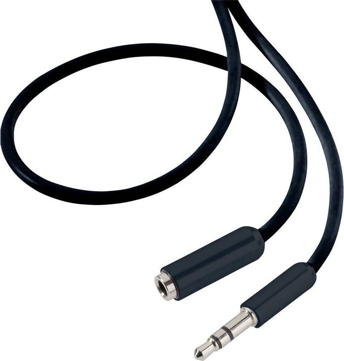 Produktbild SpeaKa Professional 3.5 mm Klinke Verlängerung SuperSoft 3 m (3 m, 3.5mm Klinke (AUX))