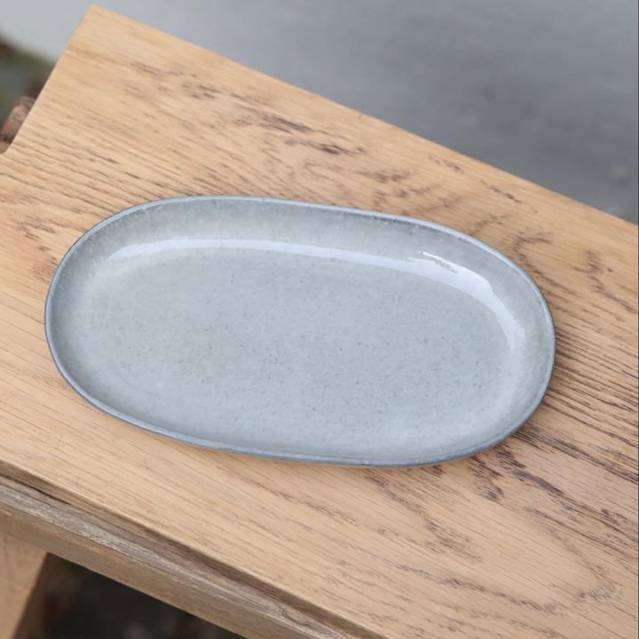 Immagine prodotto Atelier Agave Ovaler Teller 22cm Midnight Grey