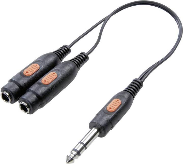 Productafbeelding SpeaKa Professional Jack/cinch-adapterset (Jack adapter)