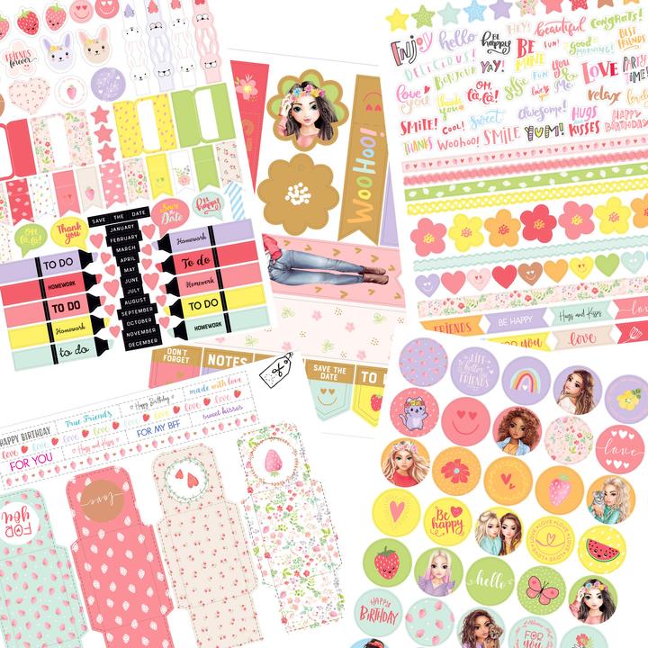Actual product image Top Model DIY Paper Fun Book