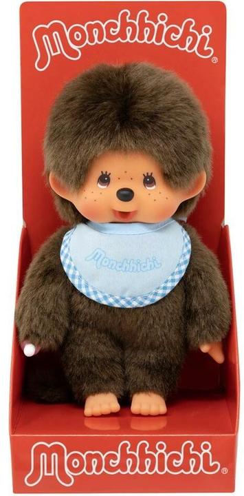 Produktbild Monchhichi Light Blue Bib Boy 20 cm (20 cm)