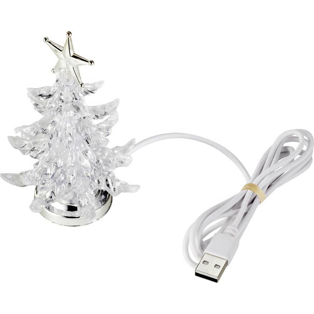 Sygonix, Weihnachtsbeleuchtung, USB-Weihnachtsbaum RGB