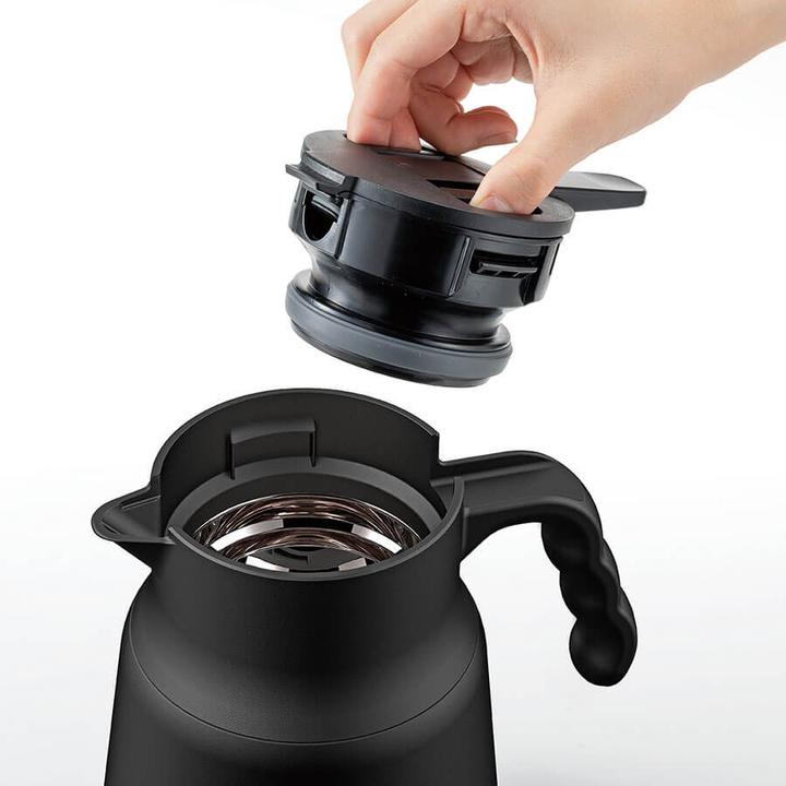 Image du produit Hario Serveur isolé en acier inoxydable V60-03 PLUS Noir - 800 ml (0.80 l)