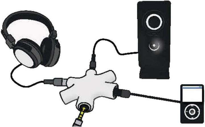Actual product image SpeaKa Professional SP-7870556 (Audio Splitter)