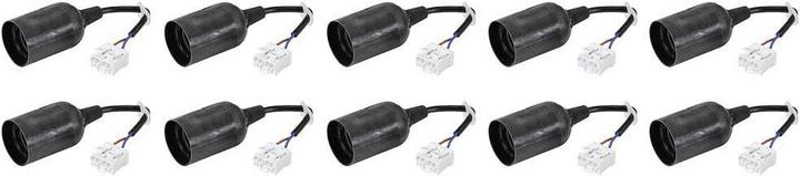Sygonix Lamp holder E27 set of 10