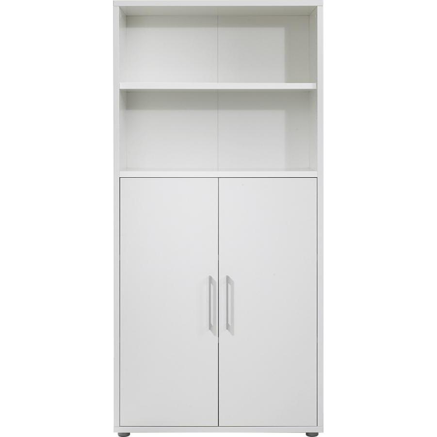 Ebuy24, Vitrine + Buffetschrank, Büro Aufbewahrung Prisme
