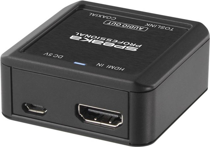 Image du produit SpeaKa Professional Adaptateur HDMI (eARC/ARC) vers coaxial/toslink (Modulateur HDMI, Adaptateur Toslink)