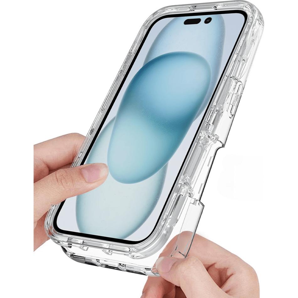 Thumbnail - Cover-Discount iPhone 16 - Full Protection Schutzhülle (Apple iPhone 16), Smartphone Hülle, Transparent