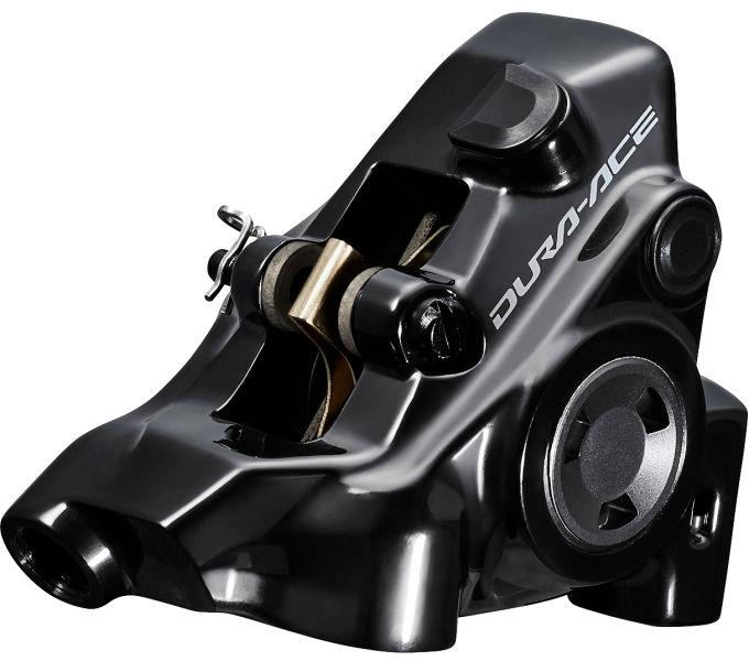 Actual product image Shimano Brake caliper Dura-Ace BR-R9270 front flat mount, with adapter box (Brake Caliper, 2)