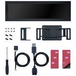 Actual product image Lian-Li 8.8" Universal Screen - schwarz