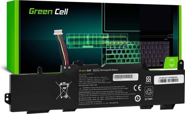 Produktbild GreenCell SS03XL for HP EliteBook 5 G6 5 G6 5 G6 5 5 G6 5 G6