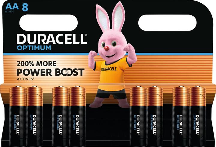 Actual product image Duracell Optimum (8 pcs., AA)