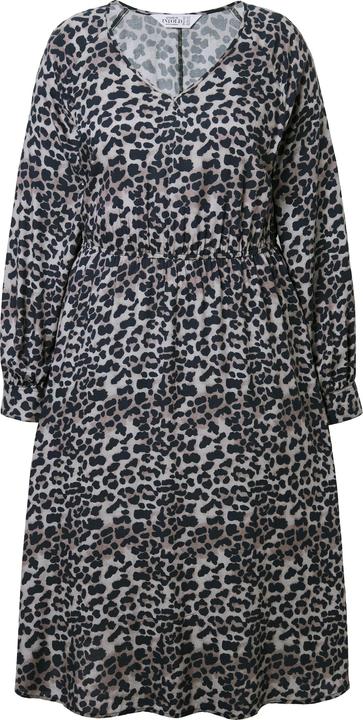 Produktbild Studio Untold Midikleid, A-Linie, Leo, elastische Taille (46, 48)
