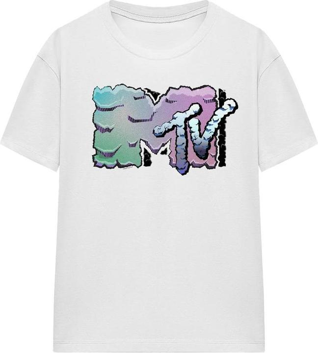 Actual product image MTV Unisex Adult Gradient T-Shirt (S)
