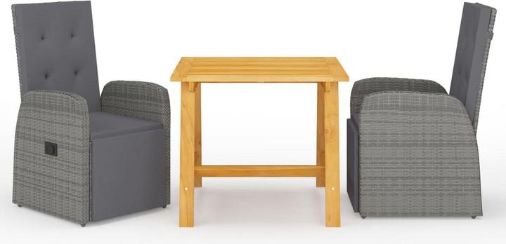 Image du produit vidaXL Garten-Essgruppe (88 x 88 x 74 cm)