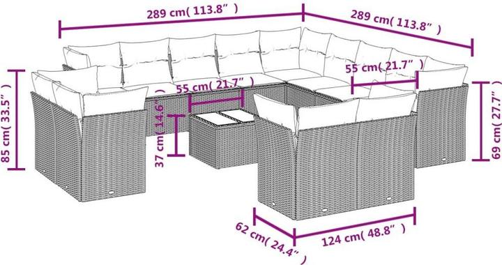 Produktbild vidaXL Gabriella