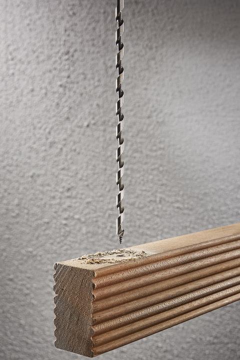 Actual product image wolfcraft 1 wood beam drill bit standard ø6x250mm (6 millimetres)