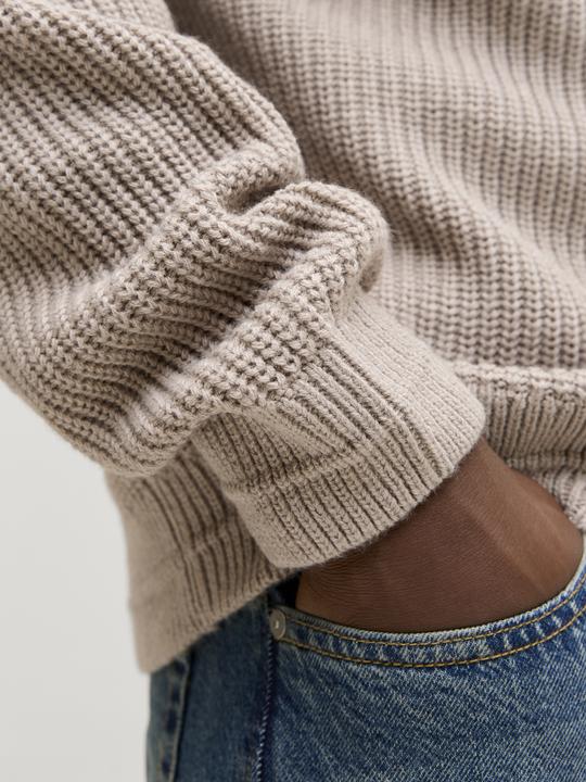 Image du produit Jack & Jones Einfarbig Strickjacke Strickjacke (XL)