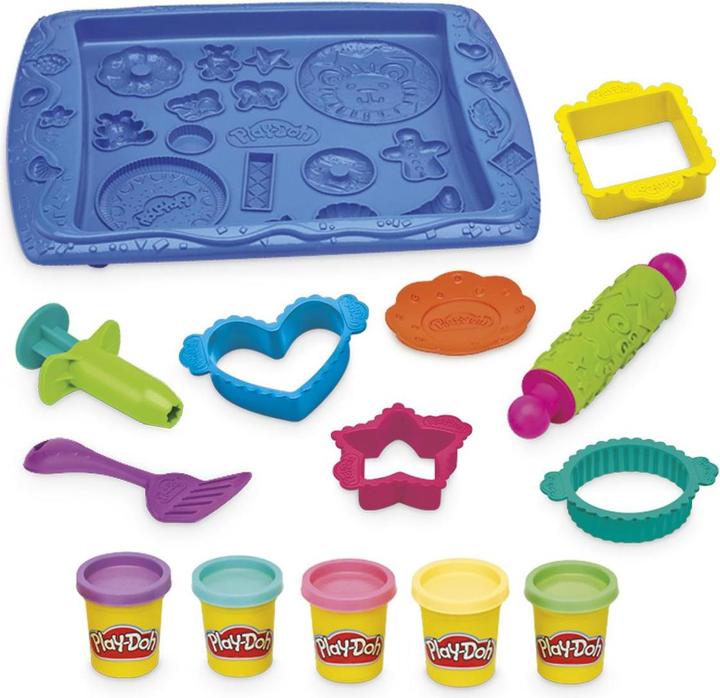 Actual product image Play-Doh Kitchen Creations Plätzchen Party Spielset mit 10 Küchen-Accessoires