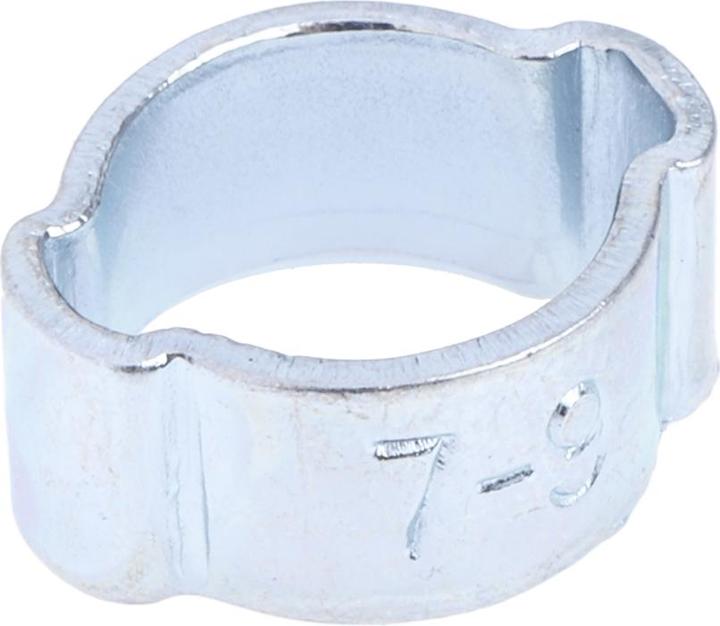 Image du produit RS PRO Clip de type O en acier zingué, Ø7-9mm