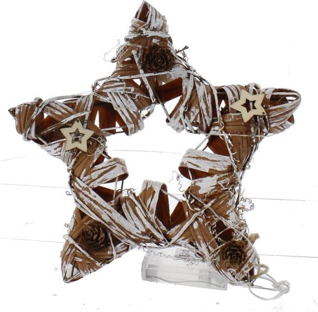 Actual product image MICA Living Star silhouette with LED - approx. 25 cm