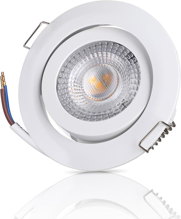 Actual product image Monzana Set of 6 LED recessed luminaire (400 lm)