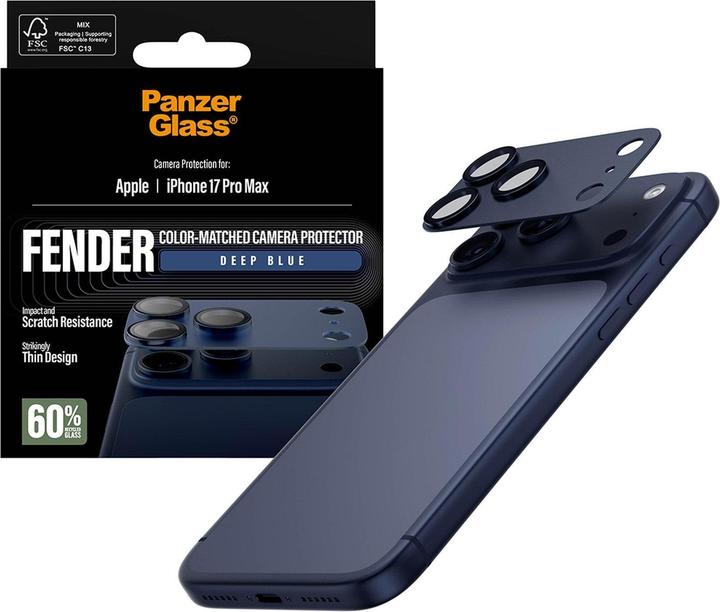 Image du produit PanzerGlass Fender Camera Protector (1 pcs, Apple iPhone 17 Pro Max)