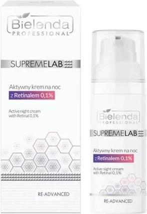 Immagine prodotto Bielenda Crema Notte Attiva Professionale Supremelab Re-Advanced con Retina 50Ml (Crema corpo, 50 ml)