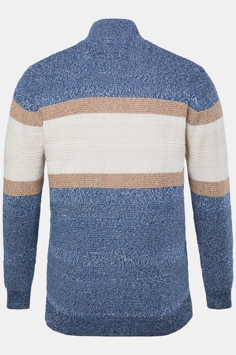 Produktbild Men+ Strickjacke, Melangestrick, Stehkragen, Zipper, bis 7 XL (L)